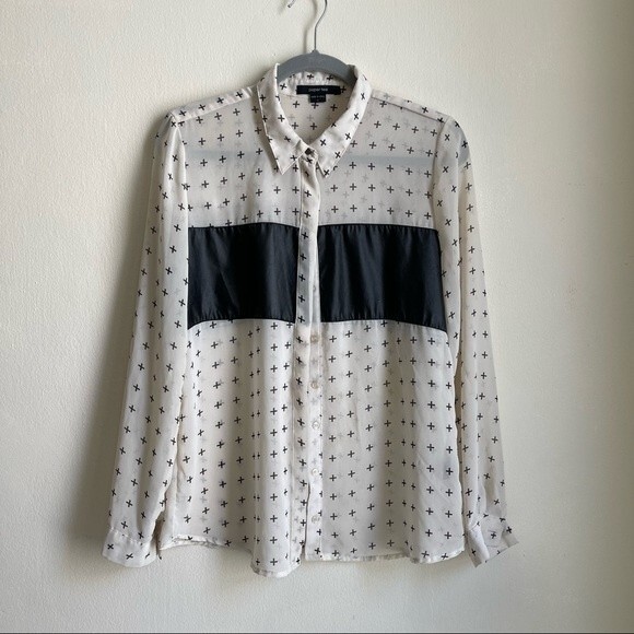 Paper Tee Milky Botton Up Shirt - L - Picture 2 of 10